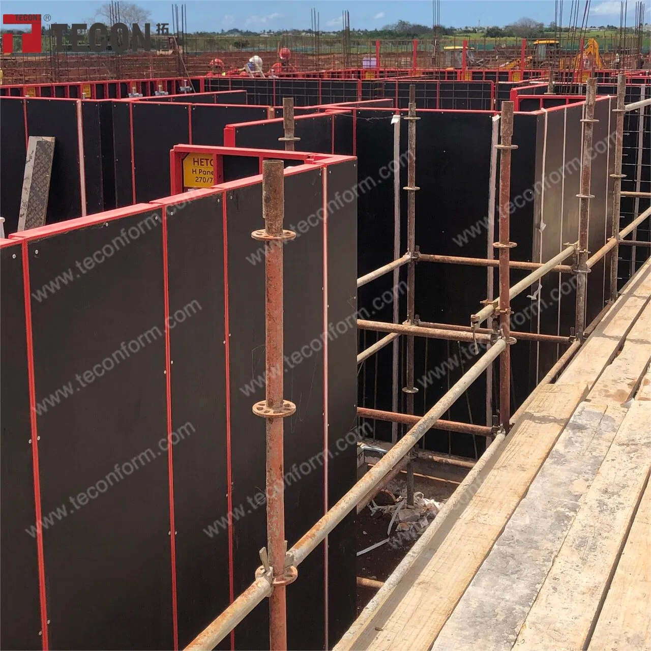 Tecon Reusable Steel Frame Formwork for Concrete for Walls/Slab/Columns