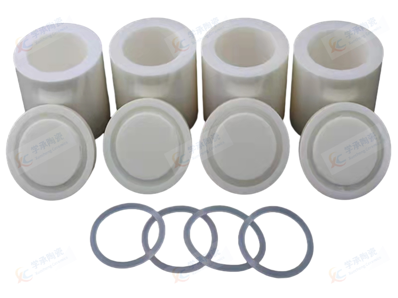 Durable Zirconia Ball Grinding Jars with Ceramic Design