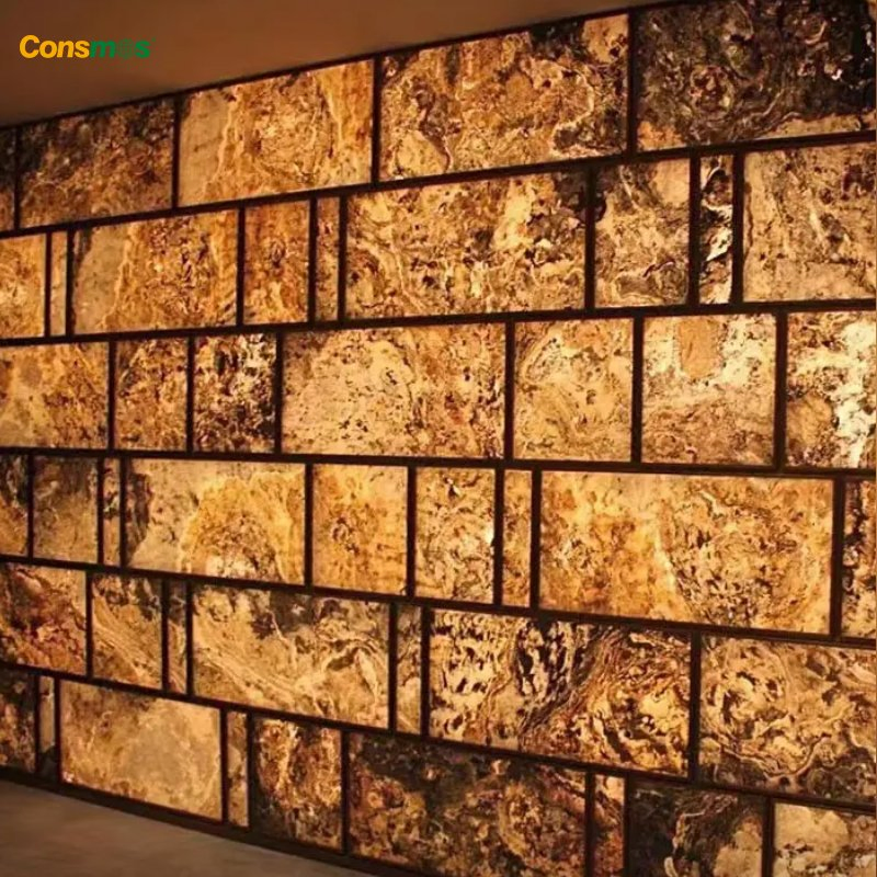 Fireproof Waterproof Soft Granite Travertine Exterior/Interior Decorative Veneer Flexible Stone Wall Tile