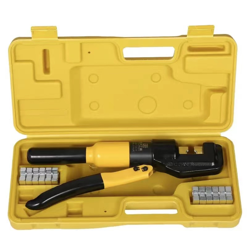 Гидравлический обжимной инструмент для троса и цепи