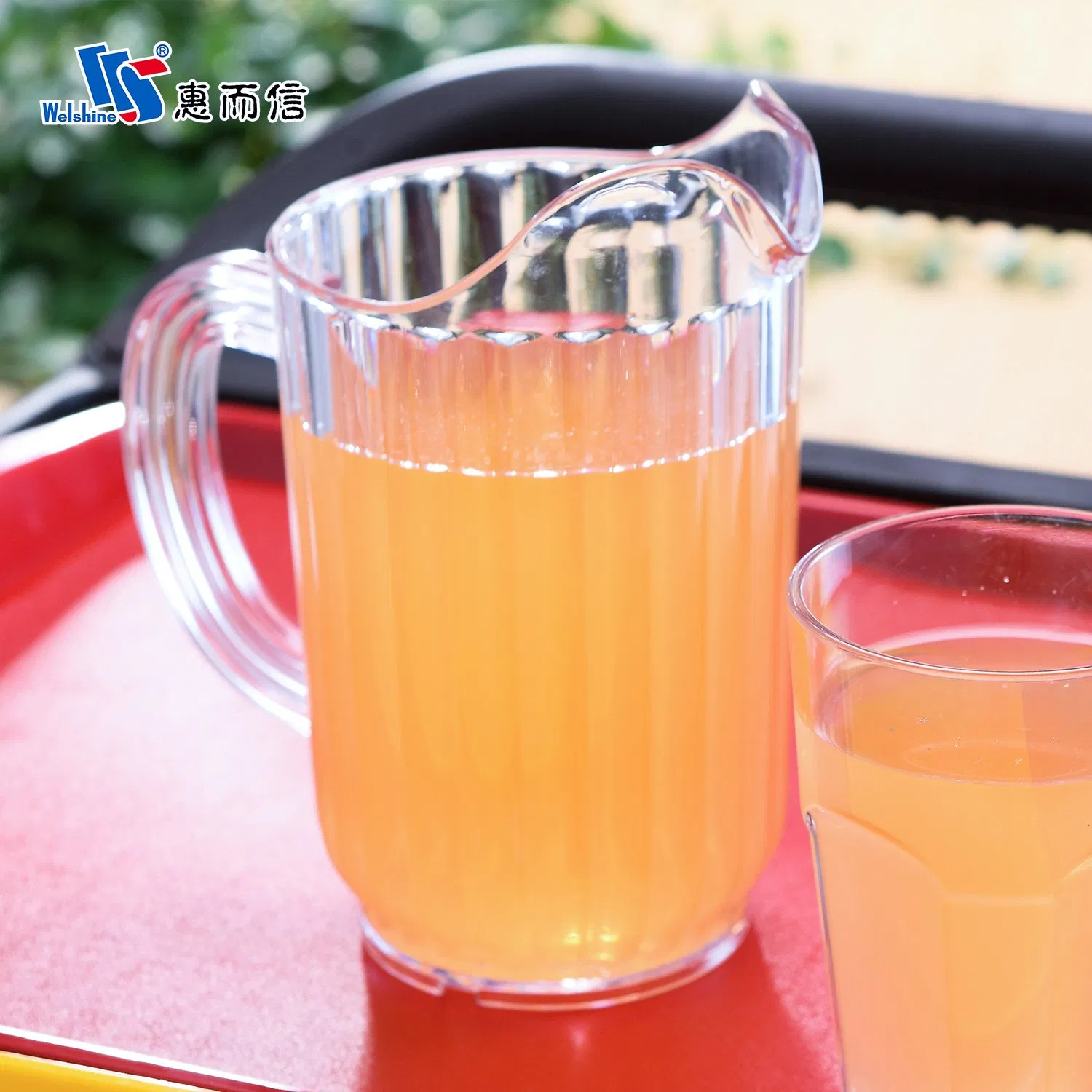 Plastic Measuring Cups Jug with Handle Plastic Container Pitcher