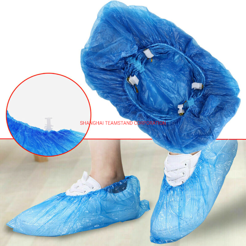 T Buckle PE Plastic Shoe Cover for Automatic Show Cover Machine