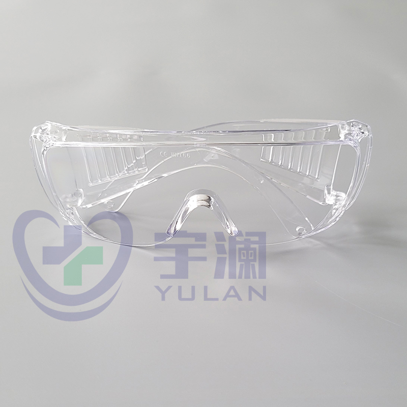 Safety Transparent Spectacle Anti-Fog Protective Goggles