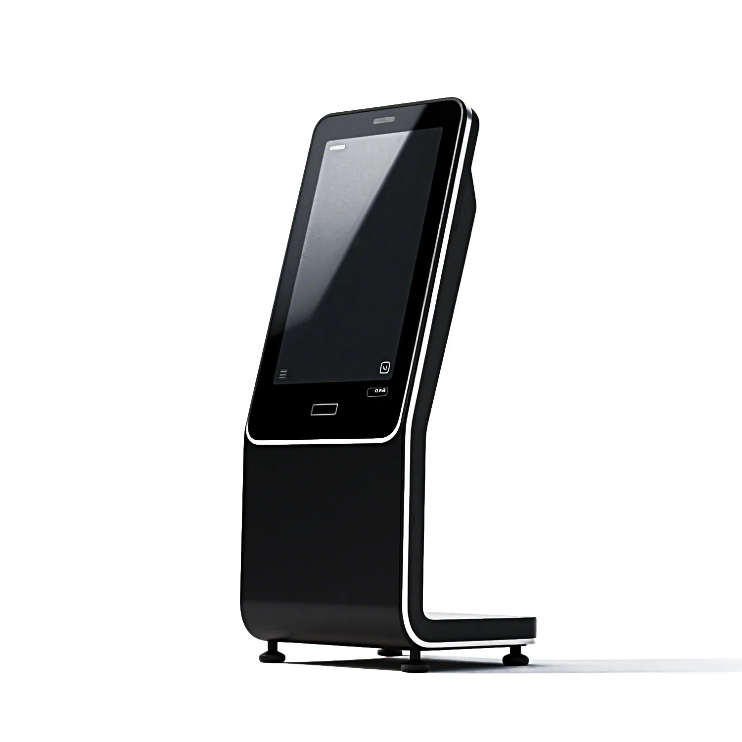 Custom Indoor Floor Stand Wireless Touch Screen Payment Kiosk for Hospital