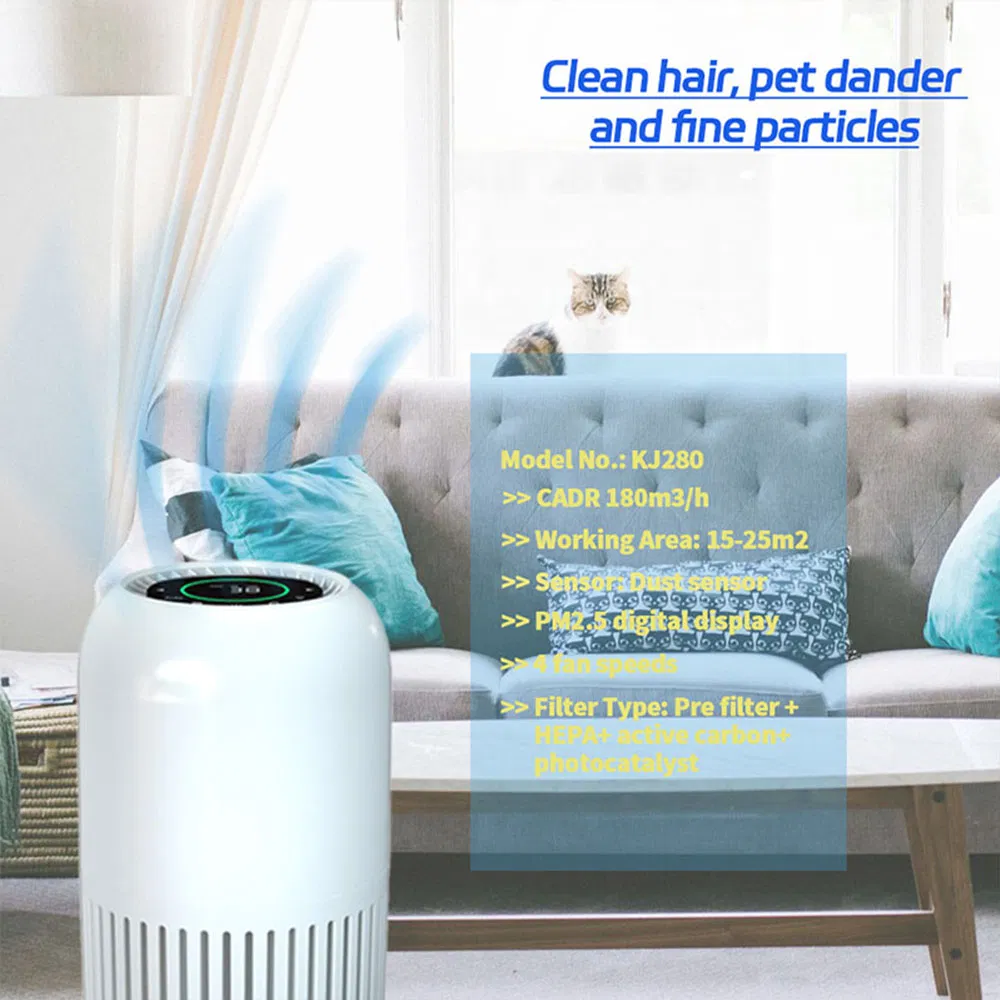 Table Top Ionic Air Purifier for Asthma