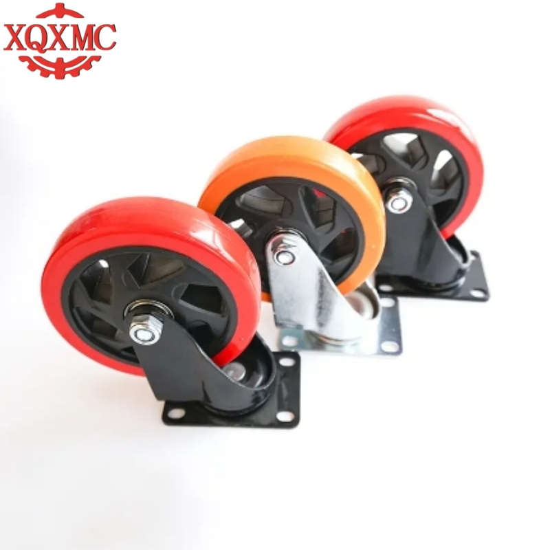 Adjustable Caster Swivel Leveling Caster with Adjustable Feet Plate Type Caster for The Movement of Equipment