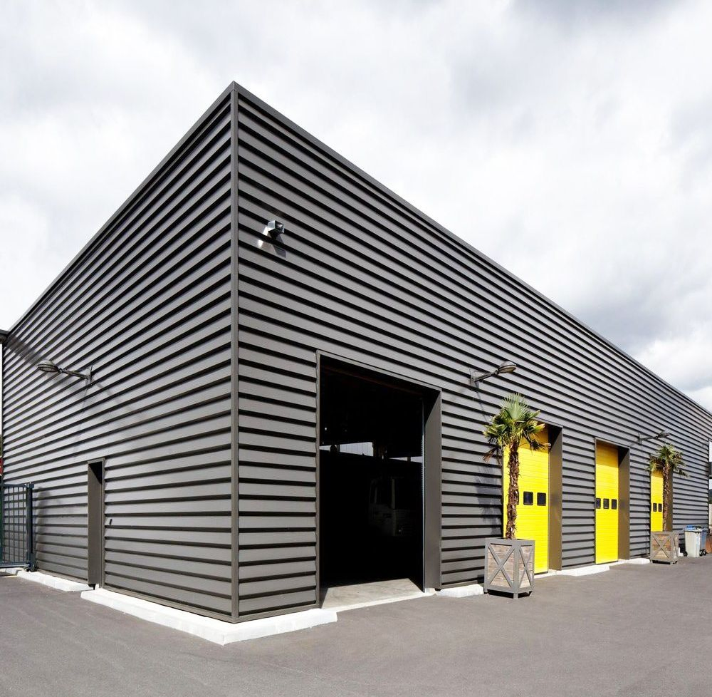 3D3s Pre Engineered Building Customized Prefabricated Design Modern Prefab Steel Structure 1000 Sqm Building Factory Pre-Made Workshop (TW368J)