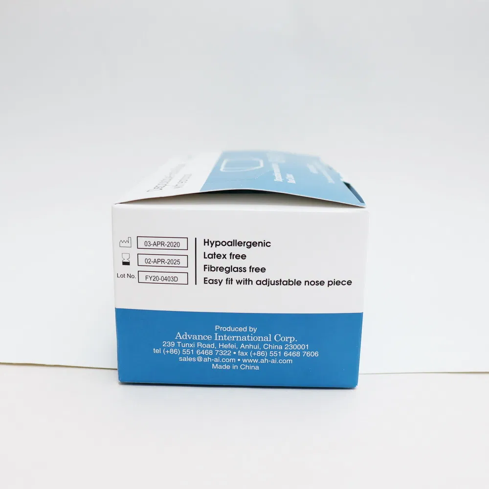 Type 1 Disposable 3 Layer Non-Woven Masks with Earloops
