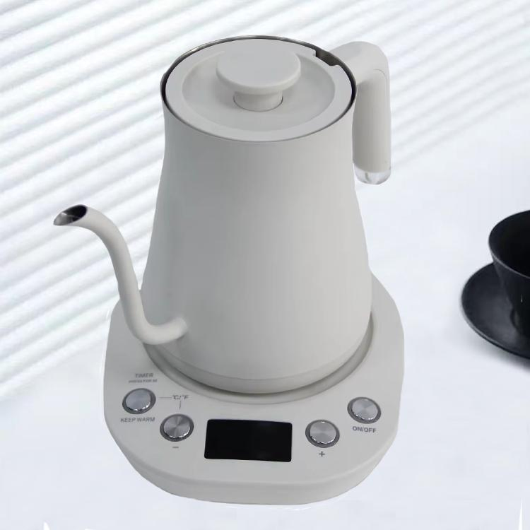Pour Over Coffee Maker Automatic Adjustable Thermostatic Gooseneck Coffee Electric Kettle with Handle