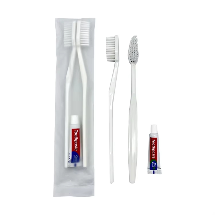 Disposable Hotel Amenities Dental Kit Hotel Toothbrush with Toothpaste