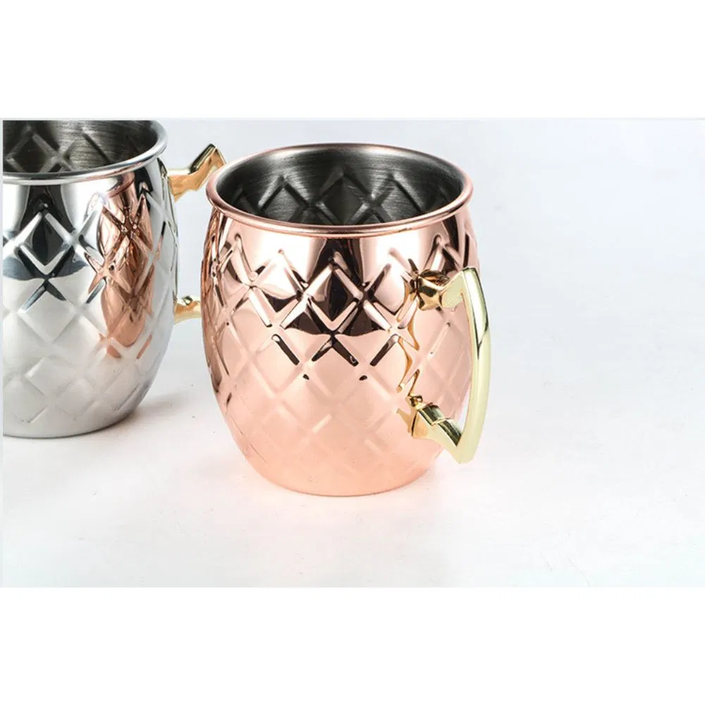 Stainless Steel Moscow Mugs Daily Use Cocktail Parties Mi26898