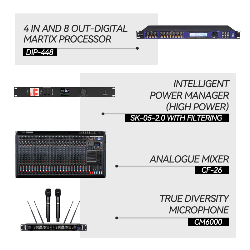 Chordio Yh-122 Passive Dual 12 Inch PA DJ Party Sound System Professional Audio Church Line Array Loud Speaker