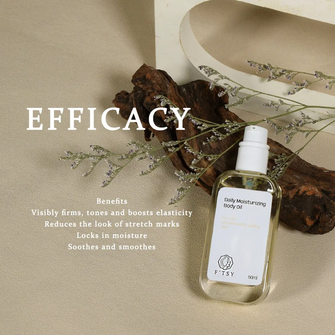 Customized Logo Body Oil Dry Skin Moisturizer Healthy Glow Hydrating Body Massage Oil