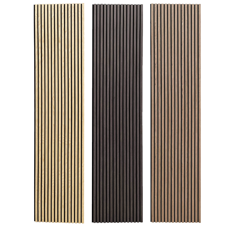 Akupanel Wood MDF Slat Grille Soundproof Acoustic Panel