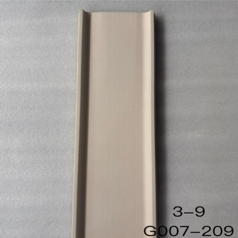 Custom Color Size 3D Effect Wood Plastic Composite WPC Wall Panel