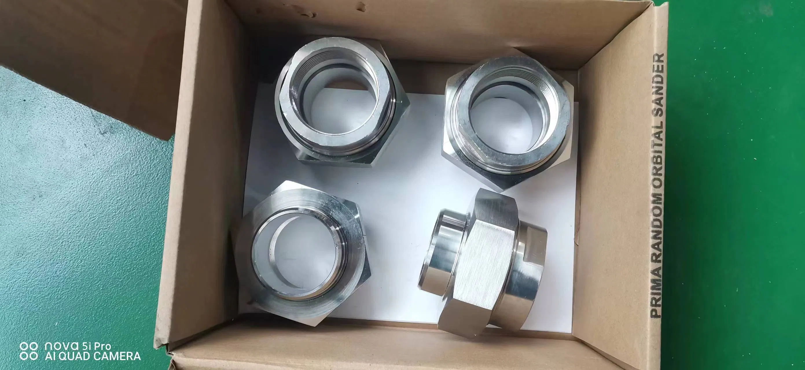 ASME B16.11 F347 Forged Union High Pressure Pipe Fittings with Socket Welded