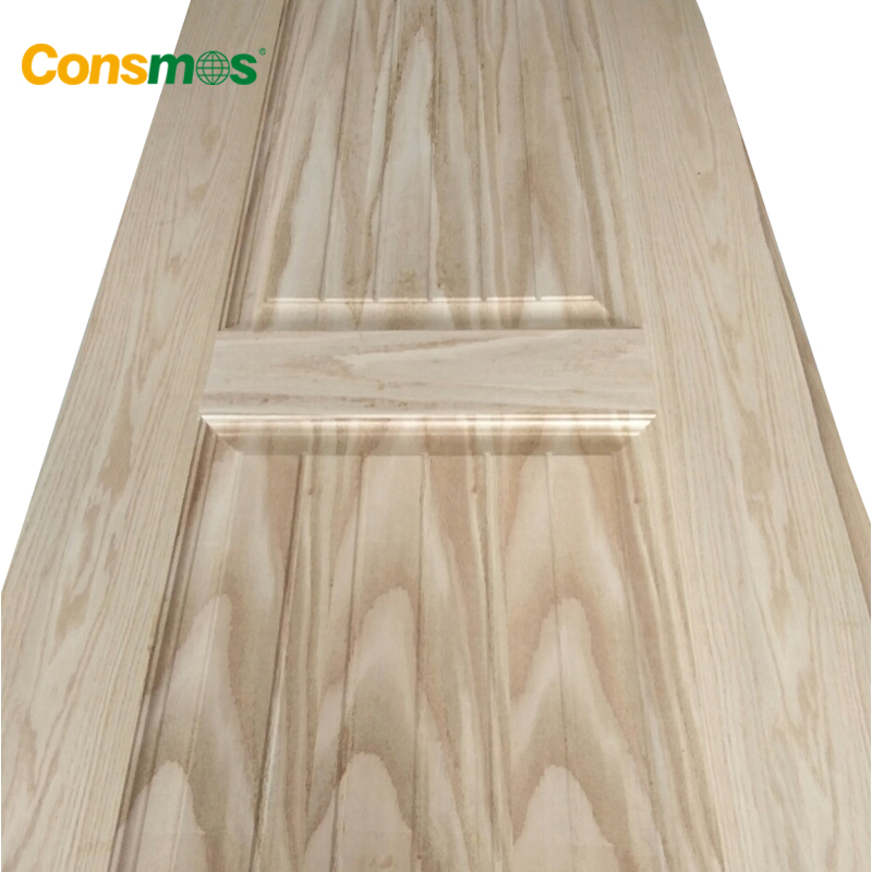 Consmos Melamine Paper Wood Veneer HDF Moulded Door Skin
