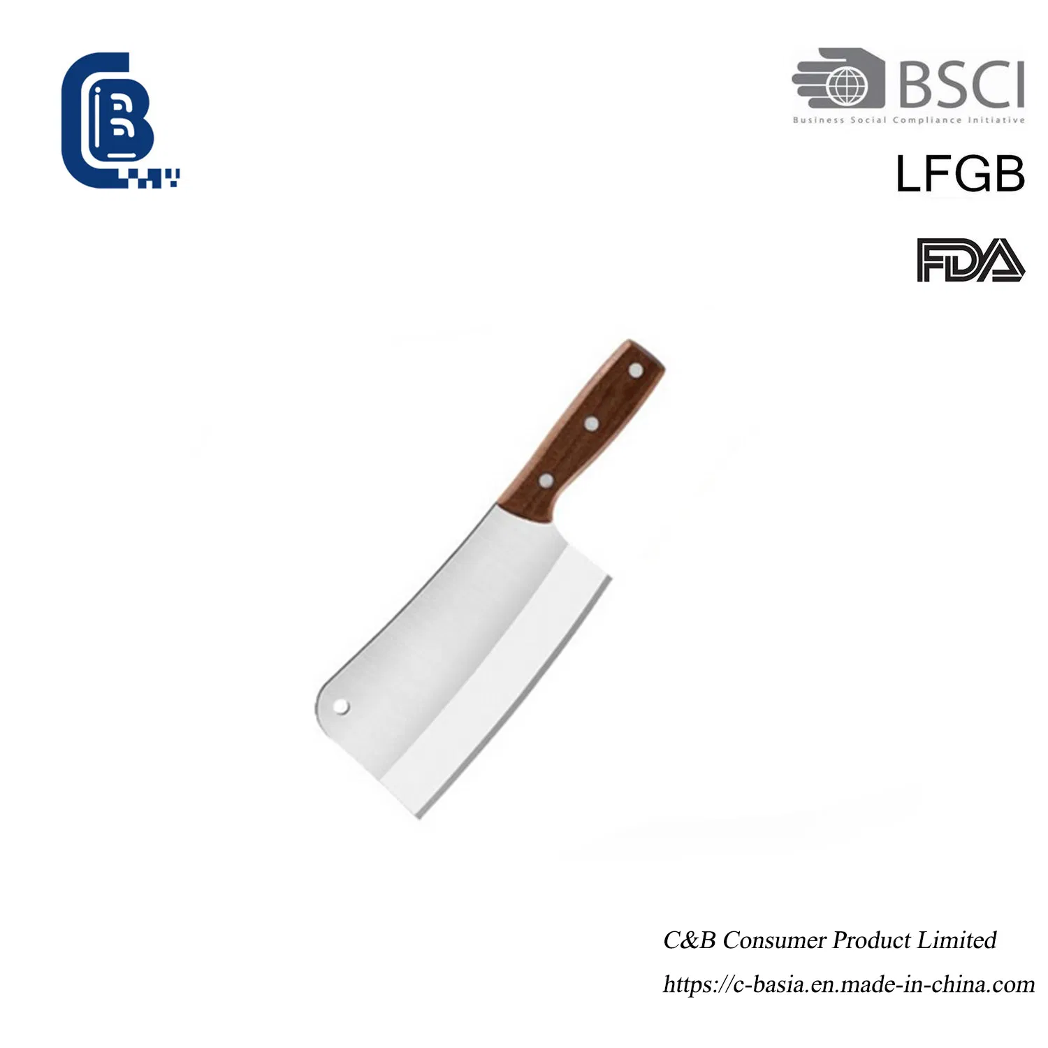 Набор кухонных ножей из нержавеющей стали