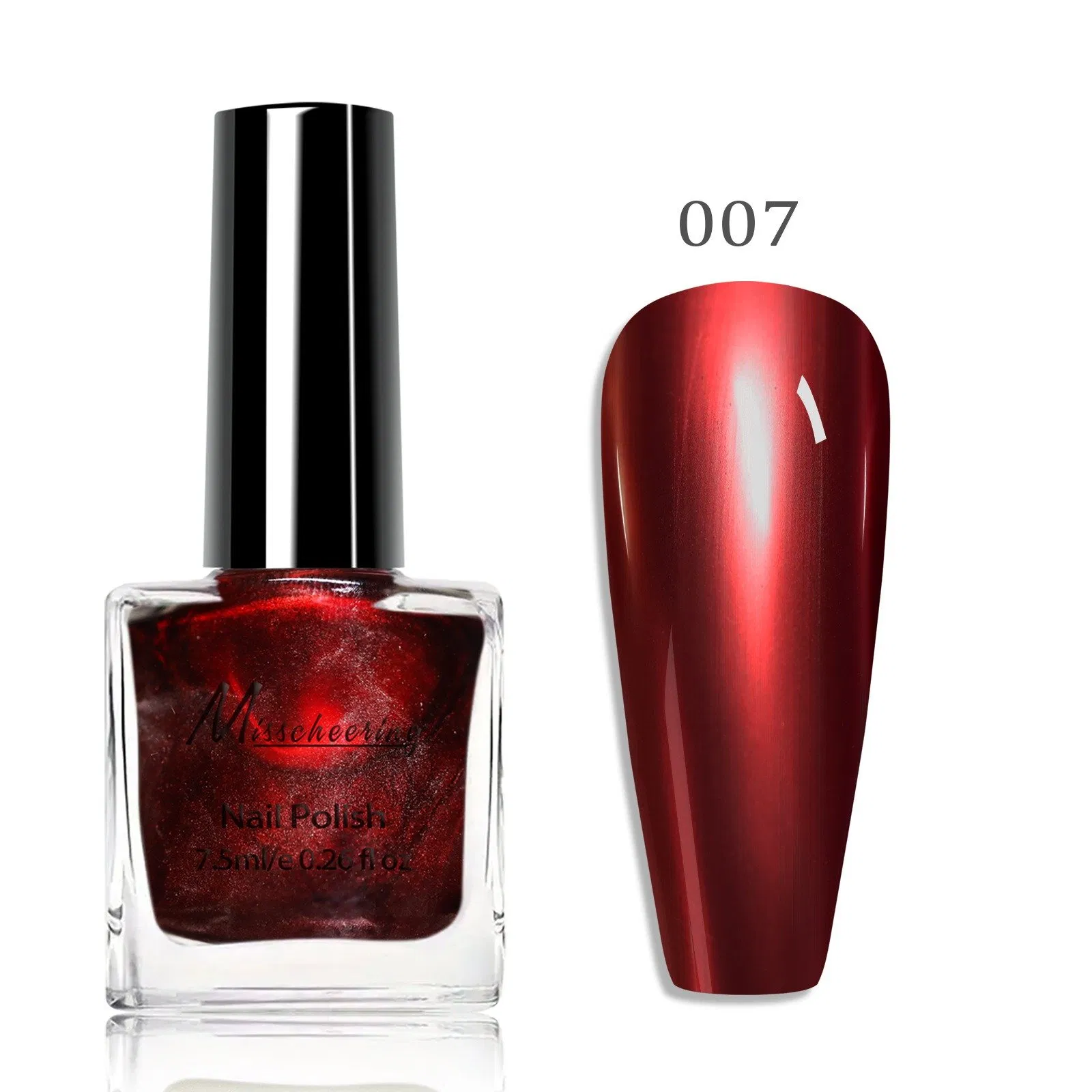 Metallic Silver Mirror Nail Polish Long Lasting Mirror Nail Polish Nail Art 12 Colors Metallic Mirror Nail Gel Polish