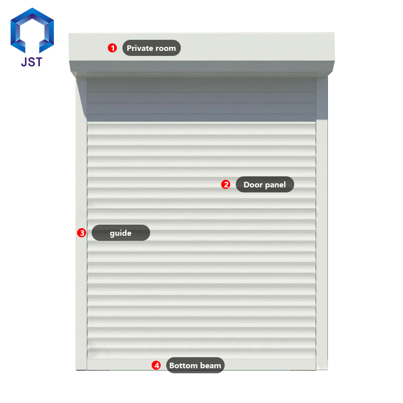 Modern Style Industrial Household Aluminum Alloy Roller Shutter Window