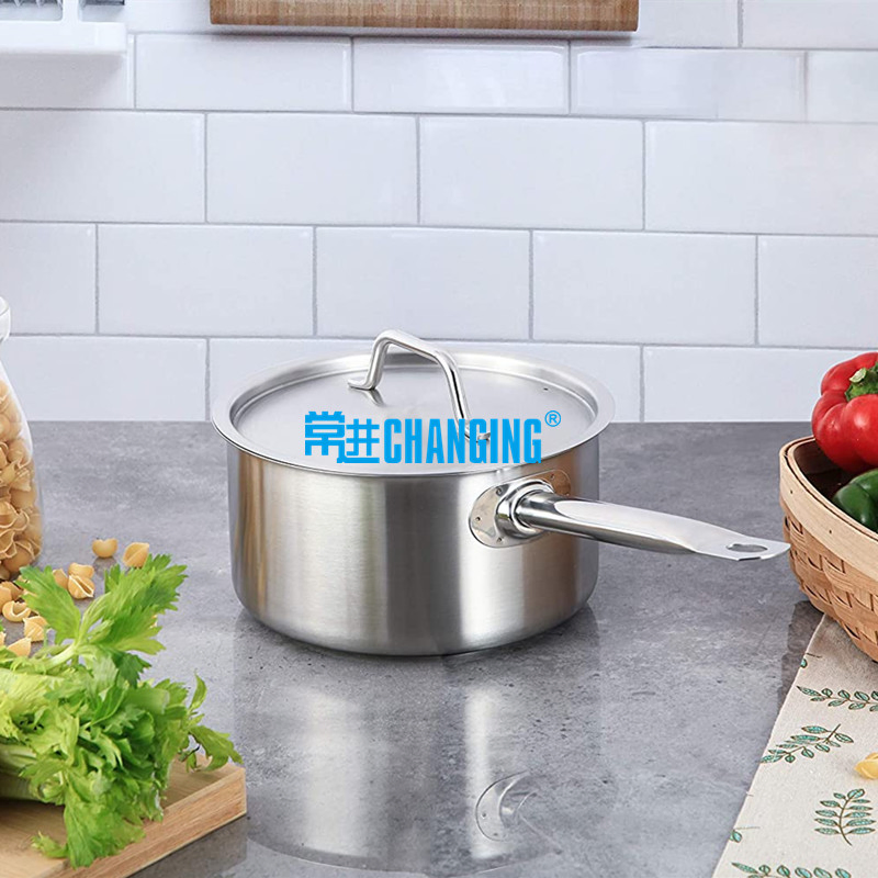Changing Commercial Sauce Pots Hotel Stainless Steel Saucepan
