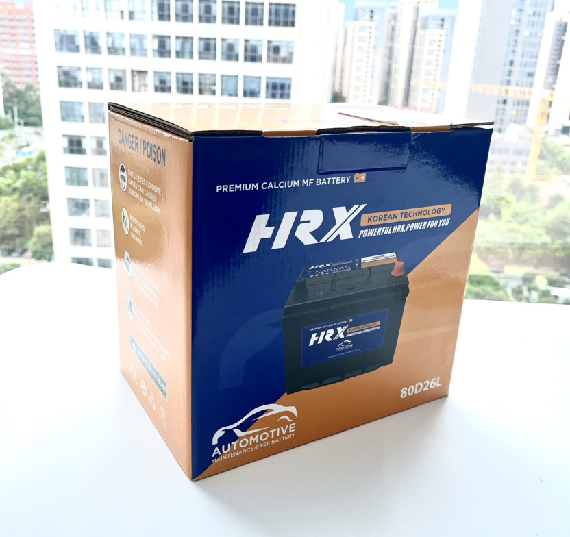 Автомобильный аккумулятор HRX 80D26L 12V 70Ач