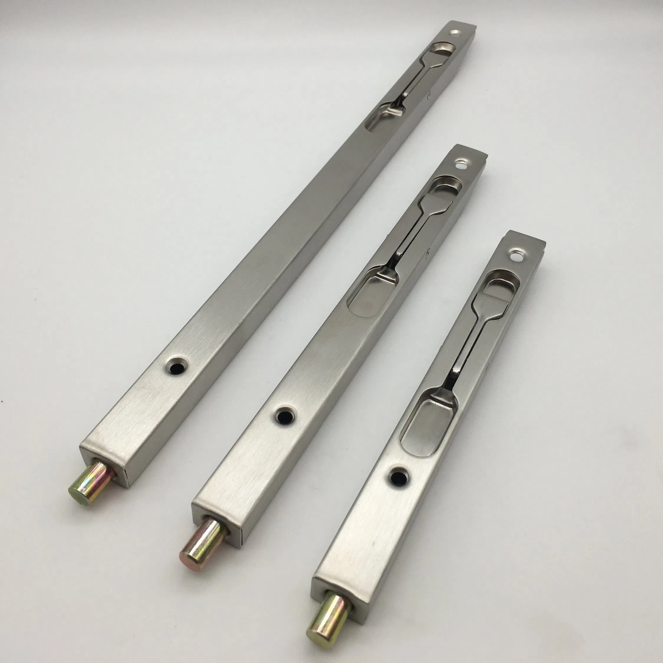 Stainless Steel Flush Bolt with Bolt Work on One Side and Folding Lever