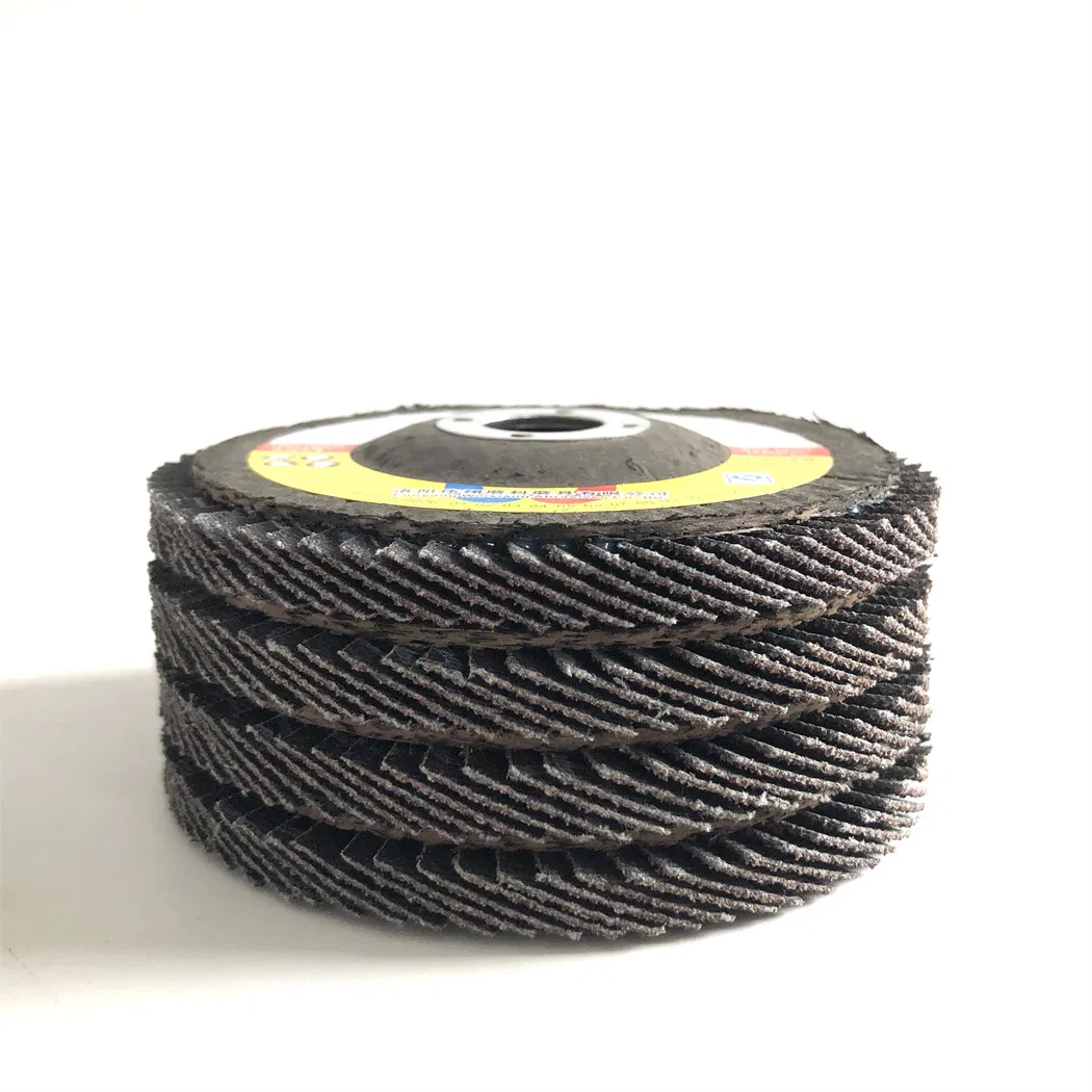 Лепестковый круг 100 мм для полировки нержавейки и металла