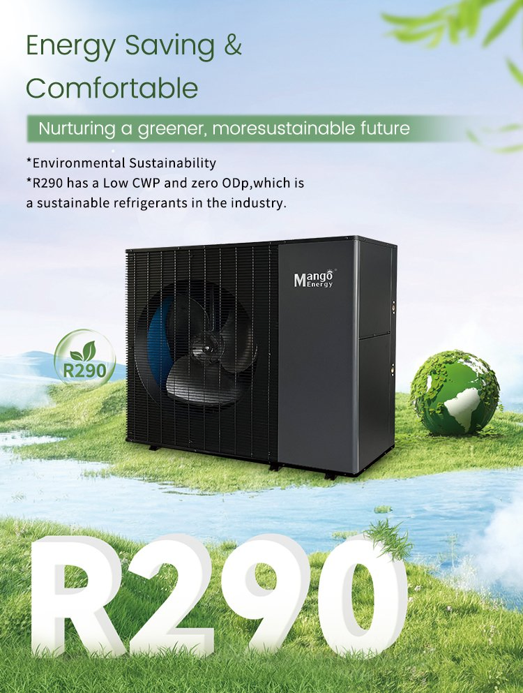 19kw DC Inverter Air-Source Heat Pump Integrated Heating Cooling and Hot Water Heat Pump