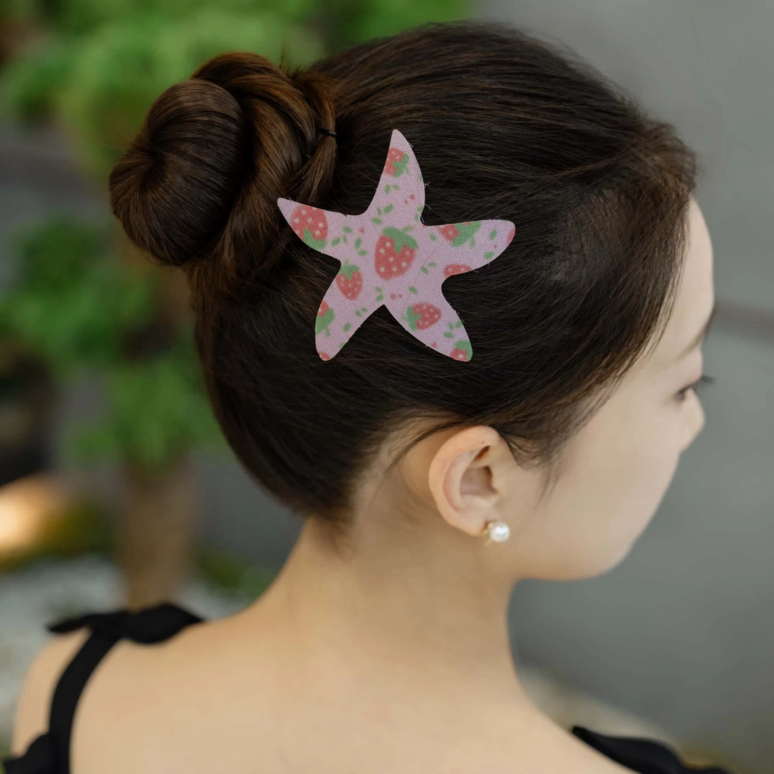 Premium Adorable Design Removable Self-Adhesive Hair Decorations Hair Stickers