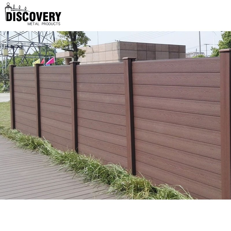 New Collection Modern Factory Directly Garden WPC Exterior Fencing