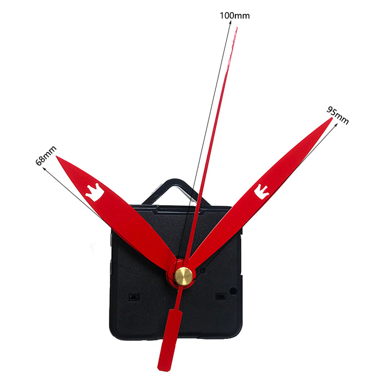 Popular Wall Clock Accessories Craft Clock Sweep Seconds Wall Watch Movement