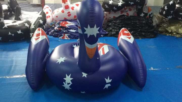 2023 Durable Outdoor Pool Toys Custom Inflatable Donut Pool Float