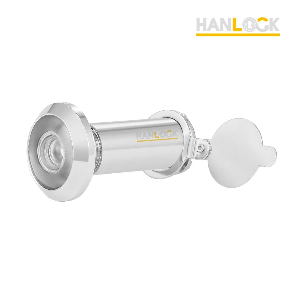 New Design 180-200mm Degree Silver Security Door Peephole Viewer
