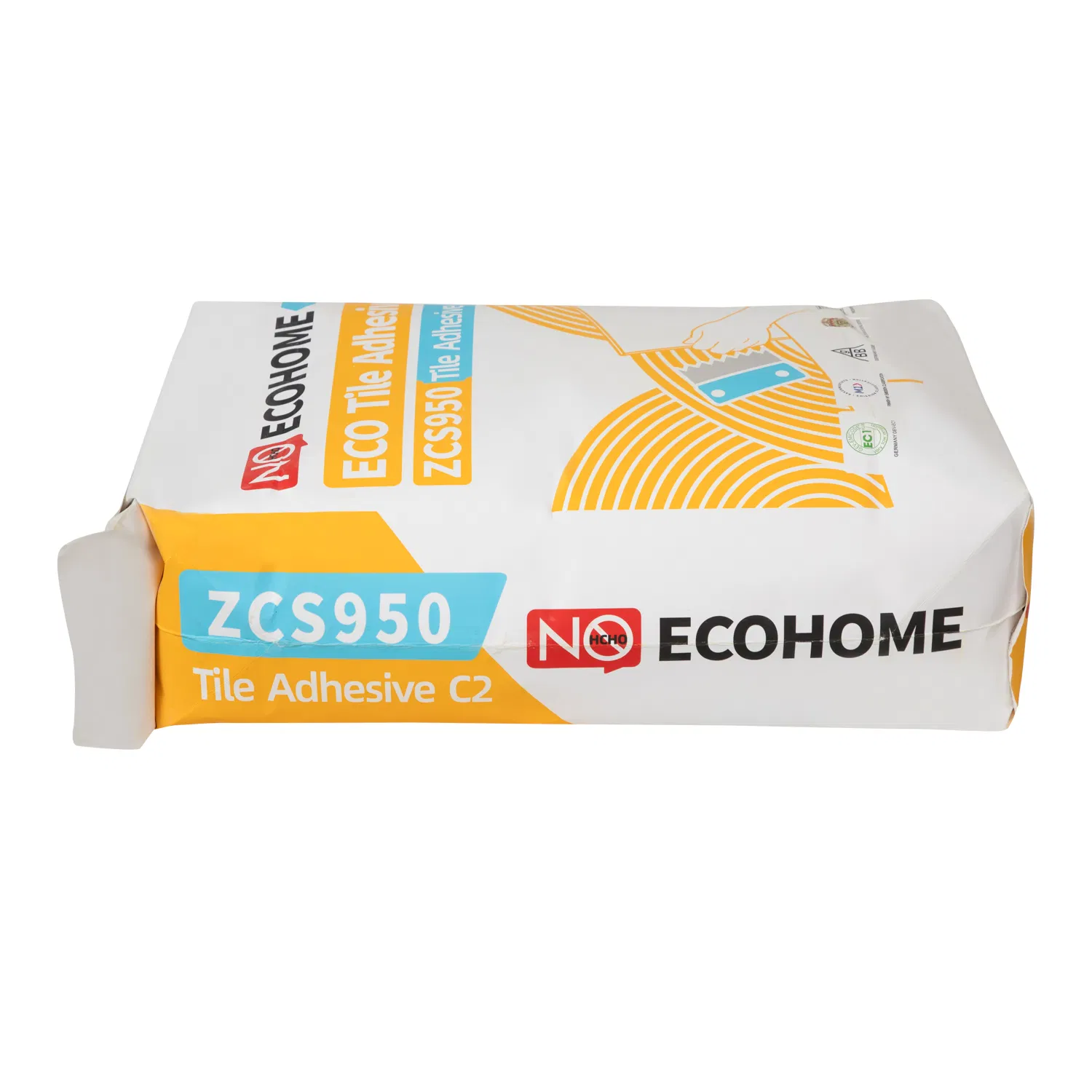 Zcs950t Tile Adhesive with Internation Standard C2te for Superior Bonding Featuring Excellent Workability, Anti-Slip Performance and Good Flexibility