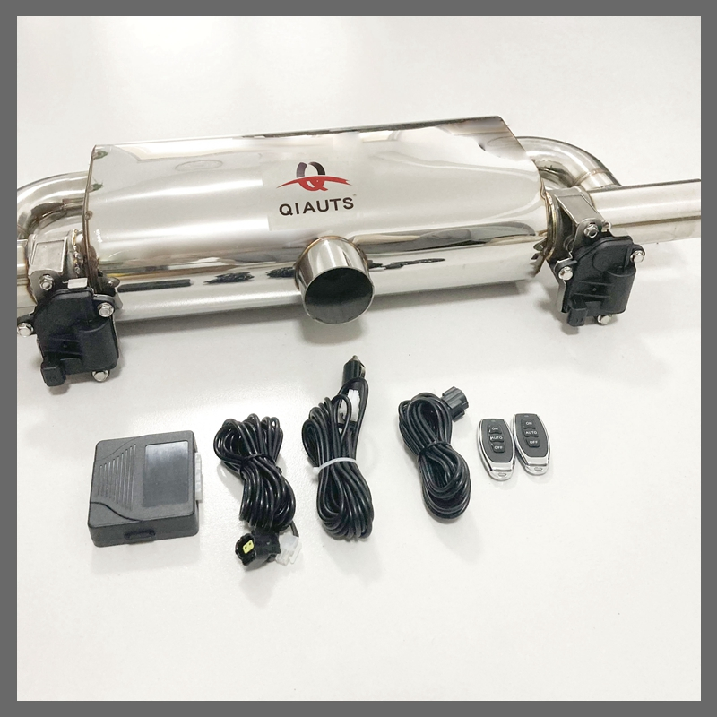 Универсальный глушитель T-Type с двумя выходами для тюнинга