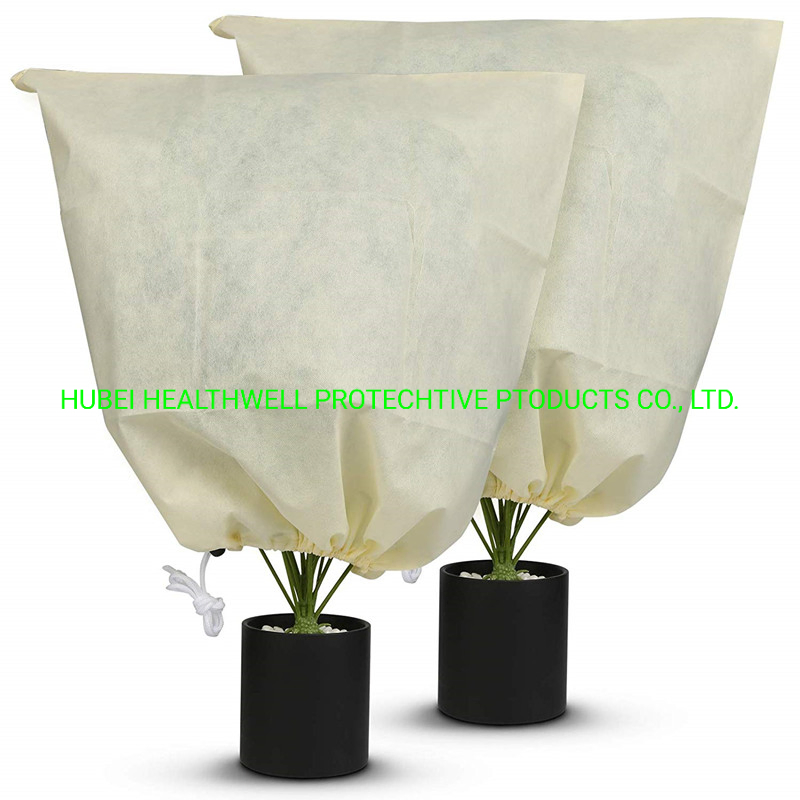 Disposable 100% PP Non Woven Fabric Anti Freeze Plant Cover Garden