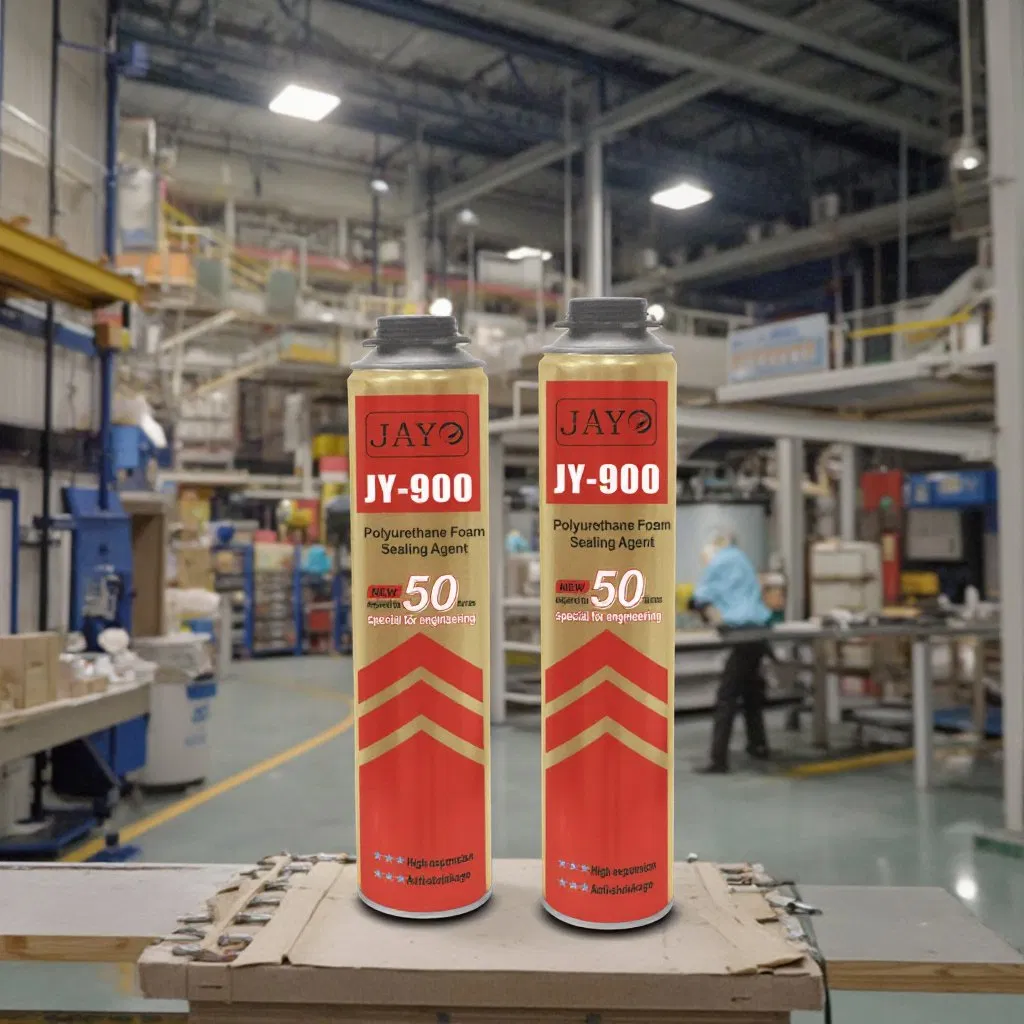Jy900wilde Application Building Material Spray Foam Adhesive Expand 100% Polyurethane Foam