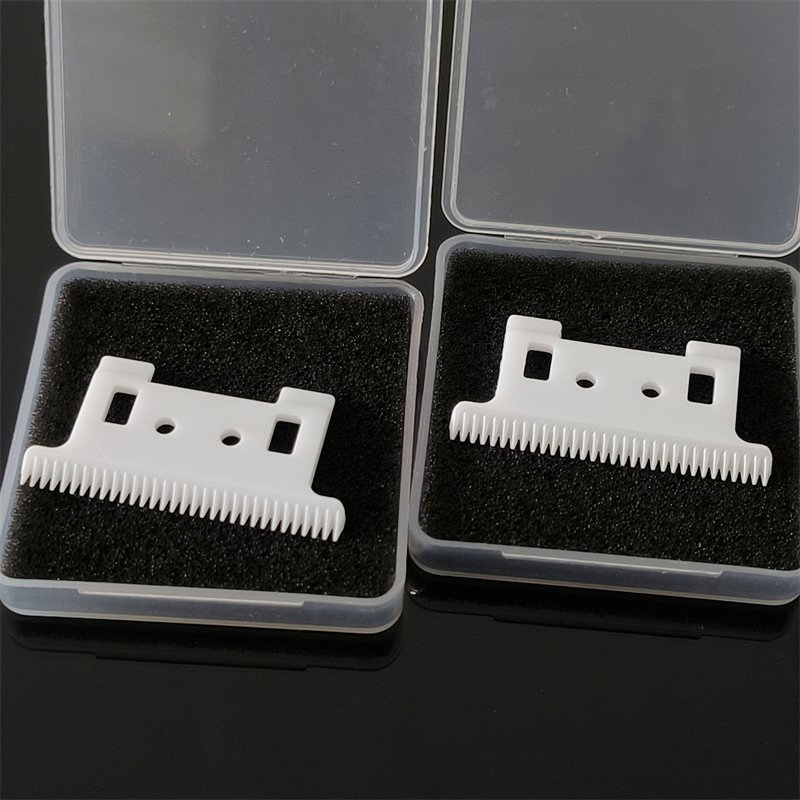 Haircut Utensil Accessories Micro Serrated Ceramic Cutting Blades for Clippers