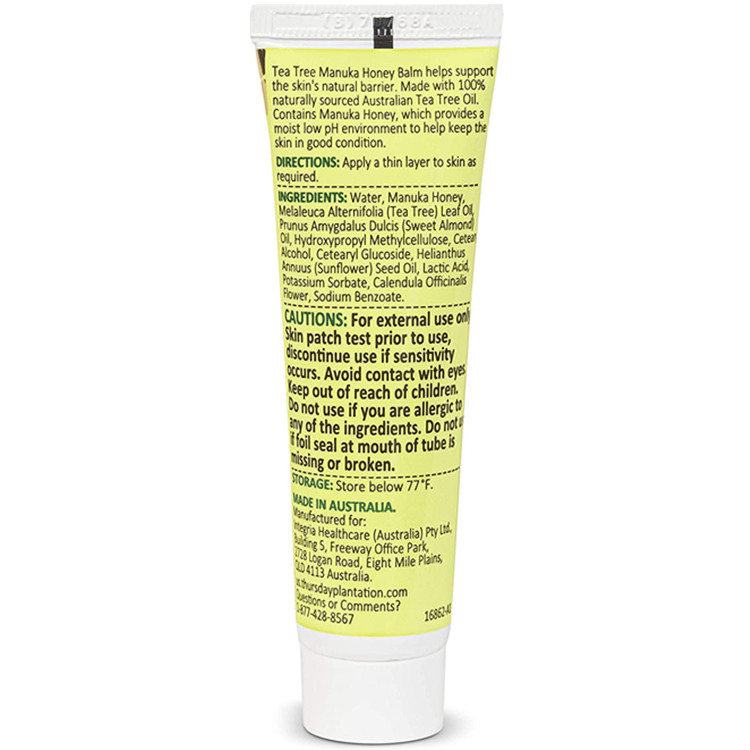 OEM Tea Tree Manuka Honey Balm for Soothes and Cleanses The Skin