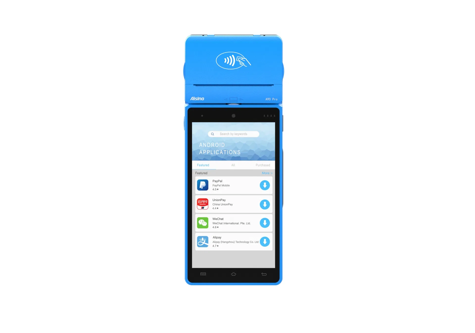 OEM Logo Android 10 Handheld Smart POS