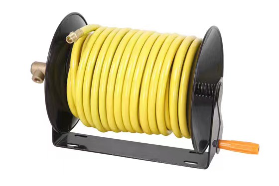 Retractable Heavy Duty Crank Air Hose Reel