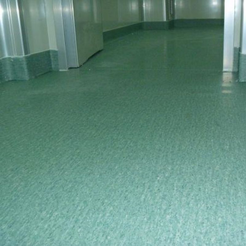 Green Marble Look Office Room Hospital Commercial PVC Flooring with Cheap Price