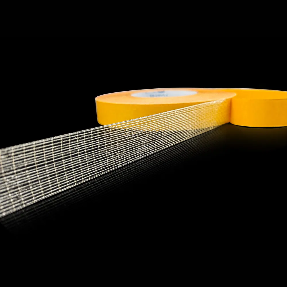 Double-Sided Self Adhesive Fiberglass Reinforced Cross Filament Tape for Carpet