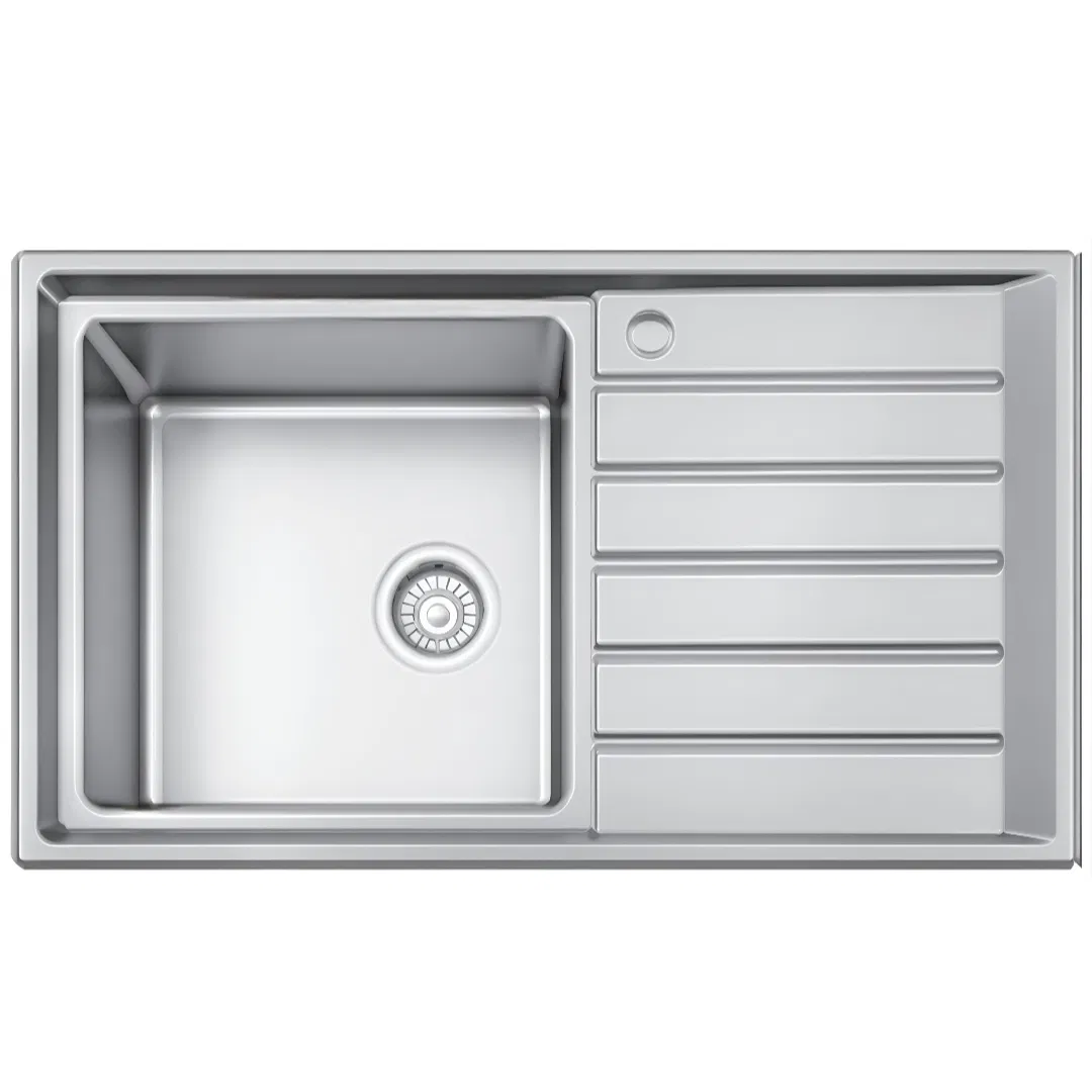 High Quality Stainless Steel Kitchen Sink for Vegetable Cleaning and Cooking (BL-654)