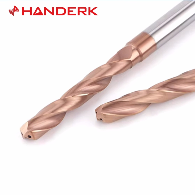 Handerk High Quality Drilling Bits 3D Coolant Through Carbide Drill Twist Drill Bit