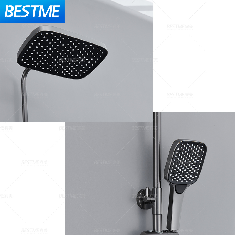 Advanced Luxury Multifunctional Shower Set (BF-65504BGS)