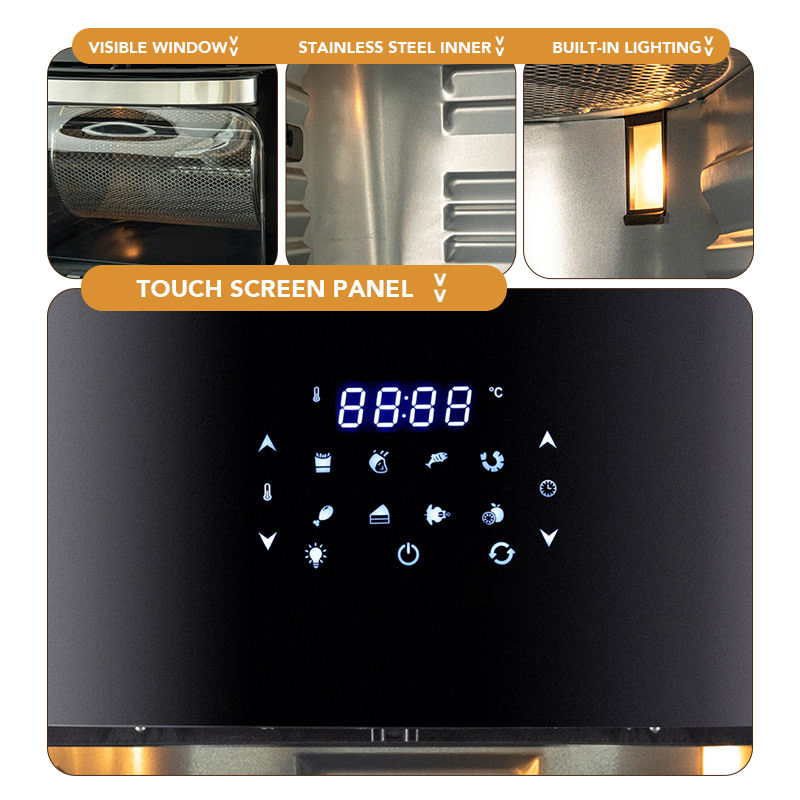 Home Appliance Healthy 12L Air Fryer with Touch Screen Display