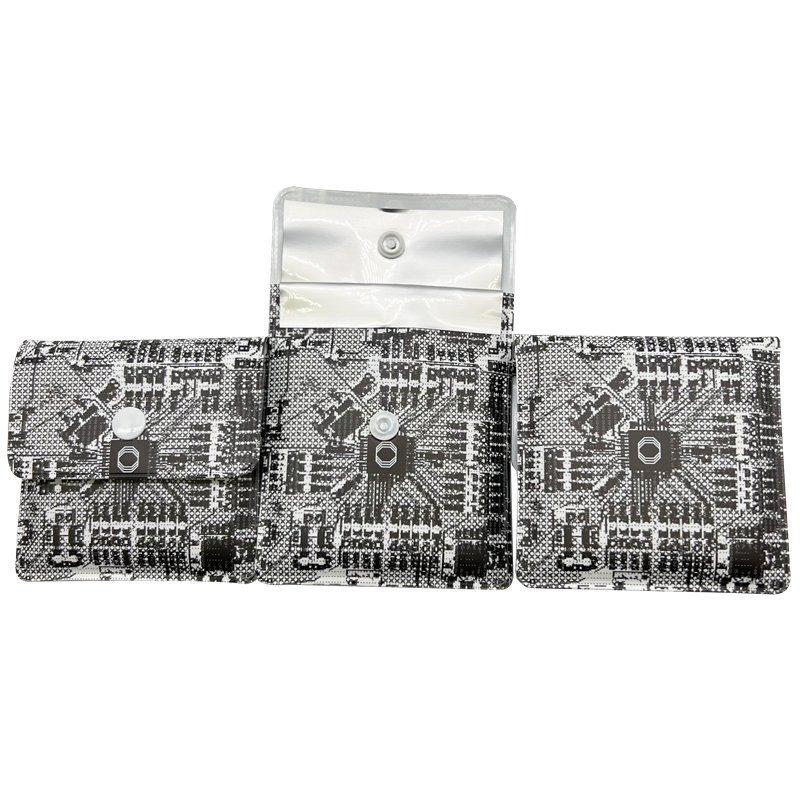 Low Price Wholesale Mini Glossy Aluminium Portable-Ashtray-Bag Custom Logo EVA Pocket Cigarette Ash Bag