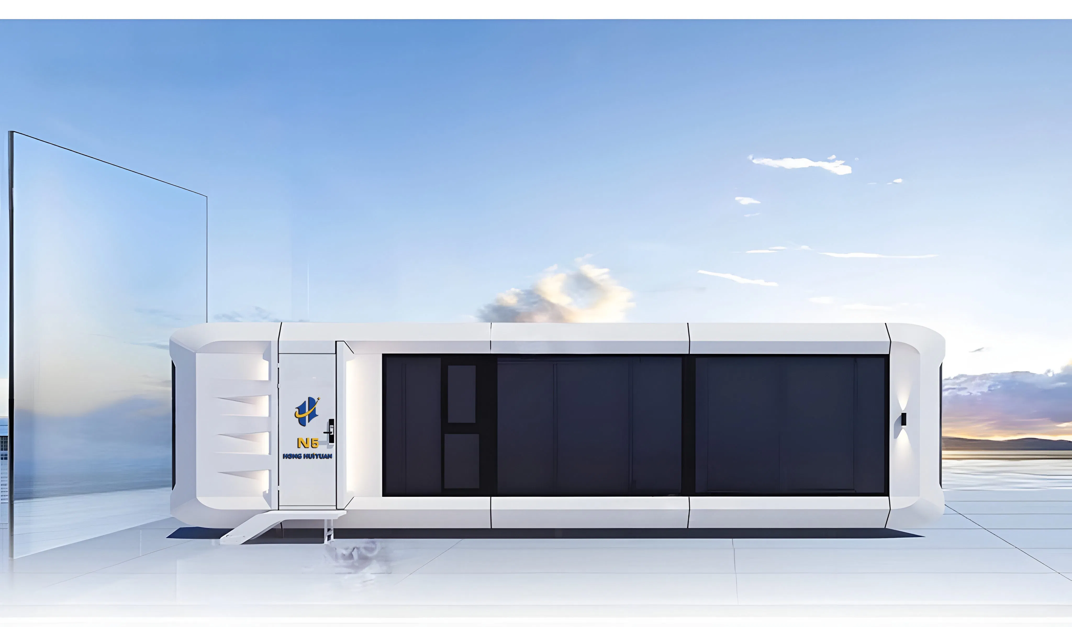 Honghuiyuan N5 Luxury Outdoor Capsule House Kit for Private Villa Resorts